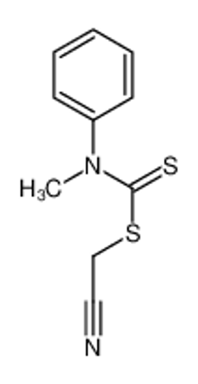 Picture of cyanomethyl N-methyl-N-phenylcarbamodithioate