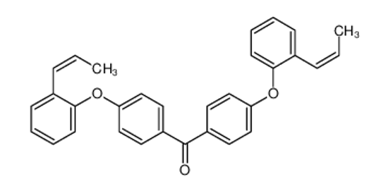 Picture of bis[4-(2-prop-1-enylphenoxy)phenyl]methanone