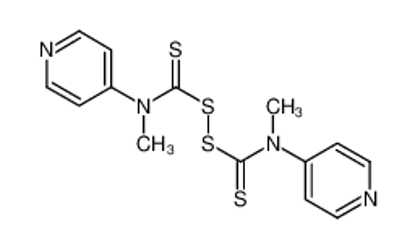 Picture of [methyl(pyridin-4-yl)carbamothioyl]sulfanyl N-methyl-N-pyridin-4-ylcarbamodithioate