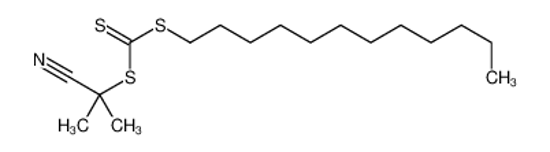 Picture of 2-dodecylsulfanylcarbothioylsulfanyl-2-methylpropanenitrile