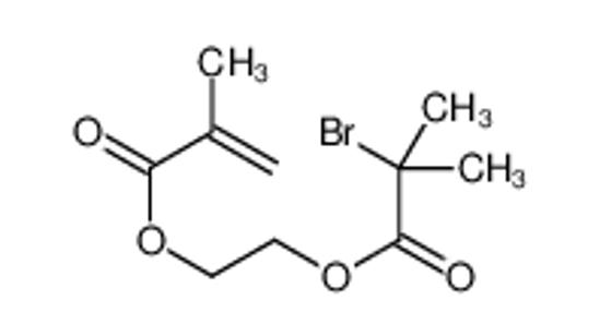 Picture of 2-(2-methylprop-2-enoyloxy)ethyl 2-bromo-2-methylpropanoate