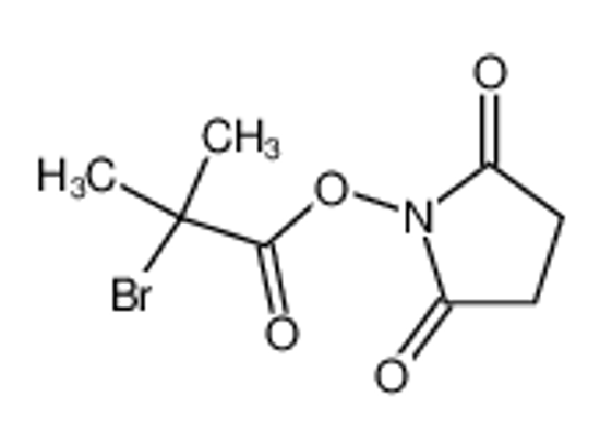 Picture of 2-bromo-2-methylpropionic acid 2,5-dioxopyrrolidin-1-yl ester