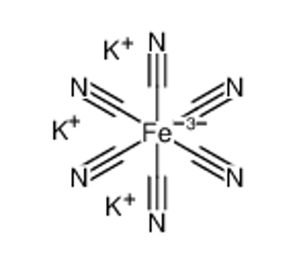 Mostrar detalhes para potassium hexacyanoferrate(3-)