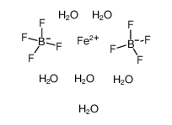 Picture of iron(2+),ditetrafluoroborate,hexahydrate