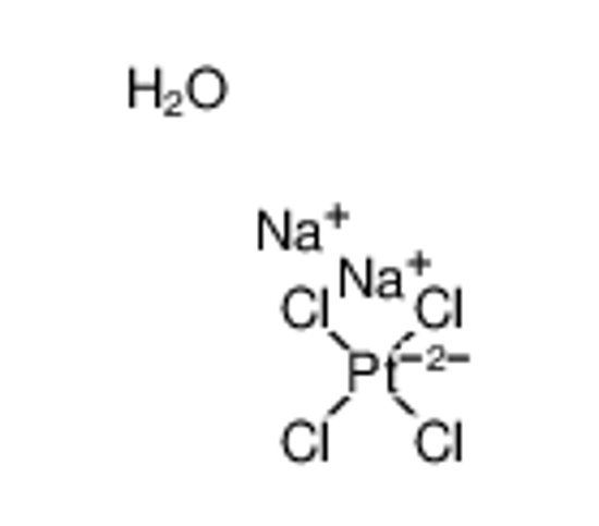 Imagem de disodium,tetrachloroplatinum(2-),hydrate