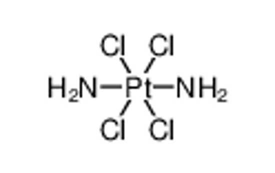 Picture of cis-Platinum(IV) diamminotetrachloride (cis(NH3)2PtCl4)