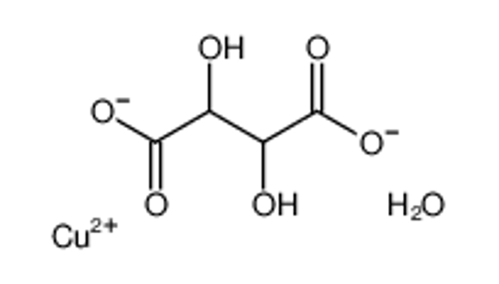 Picture of copper,(2R,3R)-2,3-dihydroxybutanedioate,hydrate