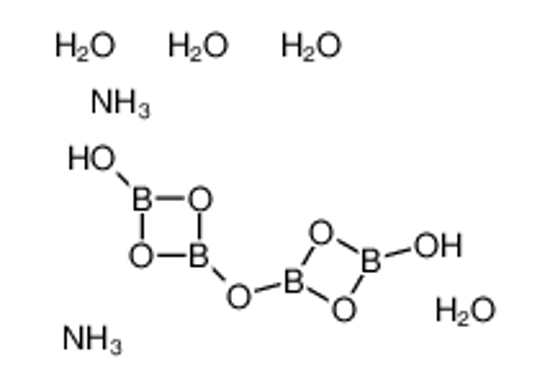 Picture of azane,2-hydroxy-4-[(4-hydroxy-1,3,2,4-dioxadiboretan-2-yl)oxy]-1,3,2,4-dioxadiboretane,tetrahydrate