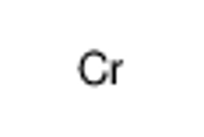 Picture of chromium atom