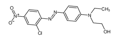 Show details for 2-[4-[(2-chloro-4-nitrophenyl)diazenyl]-N-ethylanilino]ethanol