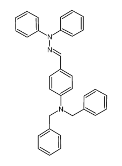 Picture of N,N-dibenzyl-4-[(E)-(diphenylhydrazinylidene)methyl]aniline