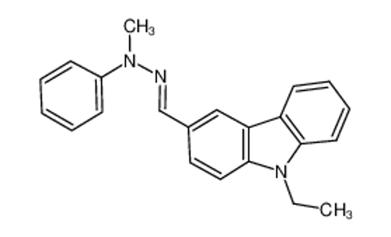 Picture of 9-Ethylcarbazole-3-carboxaldehyde <i>N</i>-Methyl-<i>N</i>-phenylhydrazone