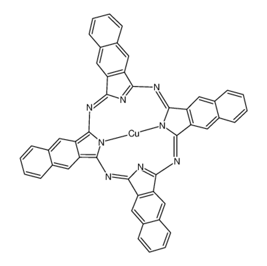 Picture of copper(II) naphthalocyanine