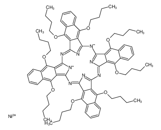 Picture of Ni(II) octabutoxynaphthalocyanine