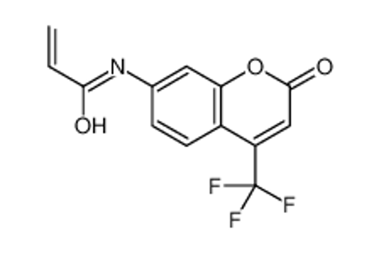 Picture of N-[2-oxo-4-(trifluoromethyl)chromen-7-yl]prop-2-enamide