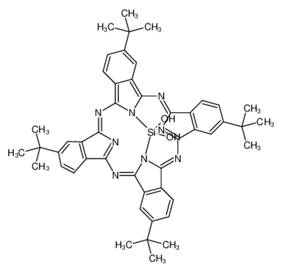 Picture of Silicon 2,9,16,23-tetra-tert-butyl-29H,31H-phthalocyanine dihydroxide