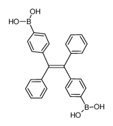 Imagem de (1,2-diphenylethene-1,2-diyl)bis(4,4'-phenylene)-1,1'-diboronic acid