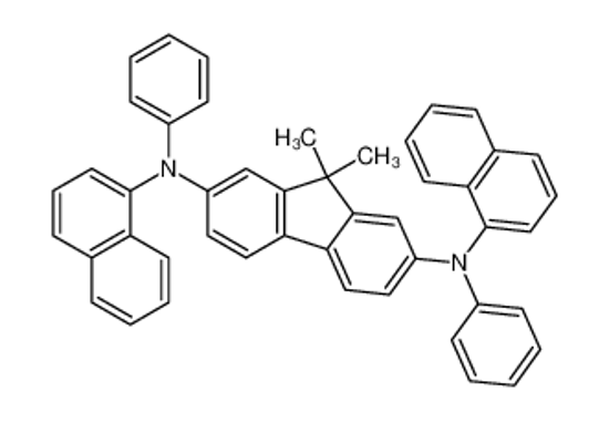 Picture of 9,9-dimethyl-2-N,7-N-dinaphthalen-1-yl-2-N,7-N-diphenylfluorene-2,7-diamine