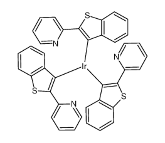 Picture of 2-(3H-1-benzothiophen-3-id-2-yl)pyridine,iridium(3+)