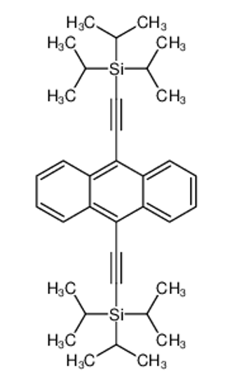 Picture of tri(propan-2-yl)-[2-[10-[2-tri(propan-2-yl)silylethynyl]anthracen-9-yl]ethynyl]silane