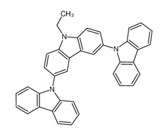 Picture of 9-ethyl-3,6-di-(9-carbazolyl)carbazole