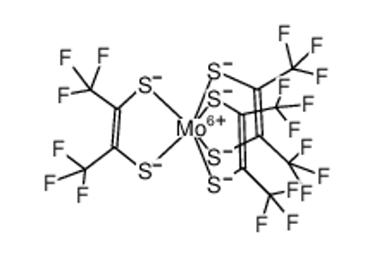 Picture of [Mo(1,2-bis(trifluoromethyl)ethylene-1,2-dithiolate)3]