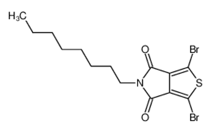 Imagem de 1,3-Dibromo-5-octyl-4H-thieno[3,4-c]pyrrole-4,6(5H)-dione