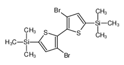 Изображение [4-bromo-5-(3-bromo-5-trimethylsilylthiophen-2-yl)thiophen-2-yl]-trimethylsilane