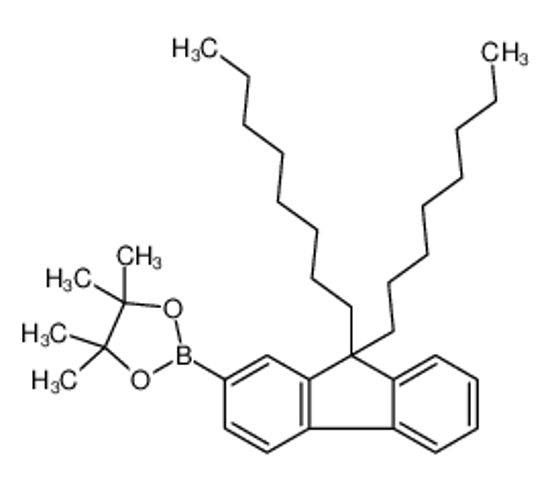 Picture of 2-(9,9-dioctylfluoren-2-yl)-4,4,5,5-tetramethyl-1,3,2-dioxaborolane