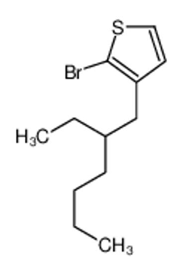 Picture of 2-bromo-3-(2-ethylhexyl)thiophene