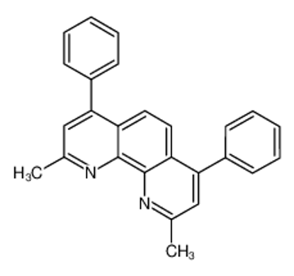 Picture of 2,9-dimethyl-4,7-diphenyl-1,10-phenanthroline