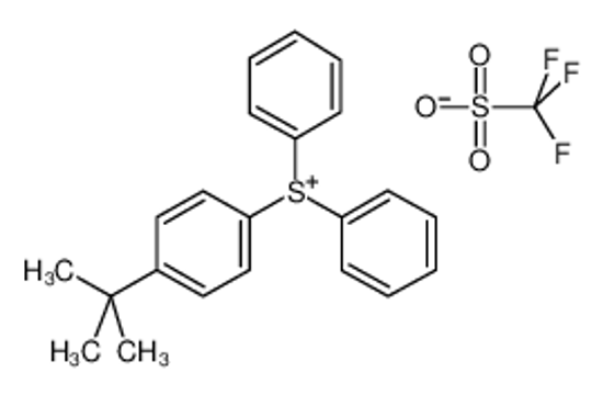 Picture of (4-tert-butylphenyl)-diphenylsulfanium,trifluoromethanesulfonate