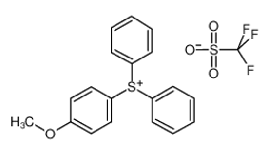 Picture of (4-methoxyphenyl)-diphenylsulfanium,trifluoromethanesulfonate
