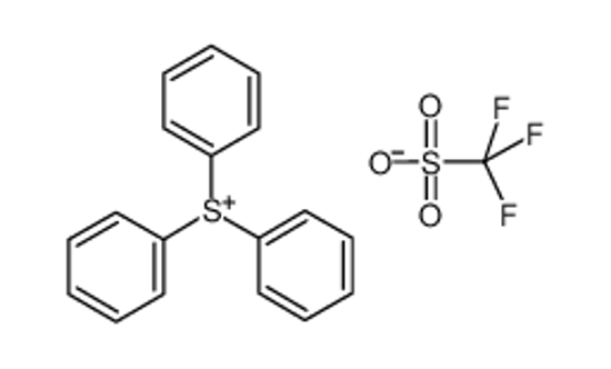 Picture of trifluoromethanesulfonate,triphenylsulfanium