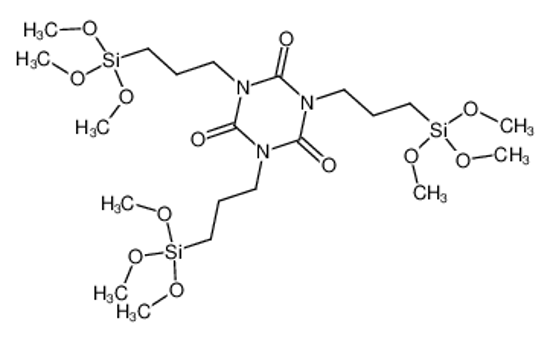 Picture of 1,3,5-tris(3-trimethoxysilylpropyl)-1,3,5-triazinane-2,4,6-trione