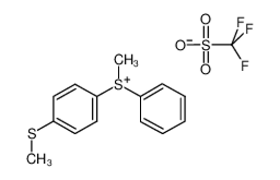 Picture of methyl-(4-methylsulfanylphenyl)-phenylsulfanium,trifluoromethanesulfonate
