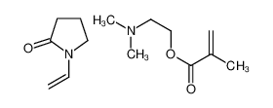 Picture of 2-(Dimethylamino)ethyl 2-methylacrylate - 1-vinyl-2-pyrrolidinone (1:1)
