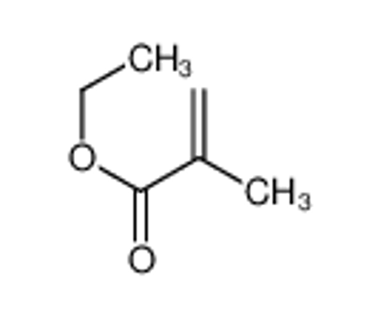 Picture of poly(ethyl methacrylate) macromolecule
