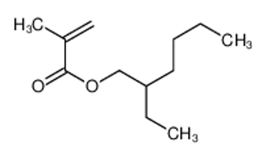 Picture of poly(2-ethylhexyl methacrylate) macromolecule