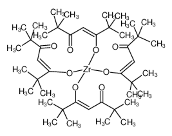 Picture of TETRAKIS(2,2,6,6-TETRAMETHYL-3,5-HEPTANEDIONATO)ZIRCONIUM