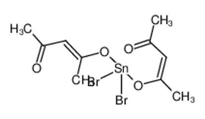 Picture of (E)-4-[dibromo-[(E)-4-oxopent-2-en-2-yl]oxystannyl]oxypent-3-en-2-one
