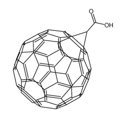 Изображение 3'H-cyclopropa[1,9](C60-Ih)[5,6]fullerene-3'-carboxylic acid