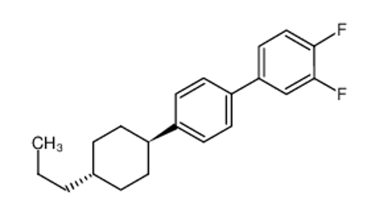 Picture of 1,2-difluoro-4-[4-(4-propylcyclohexyl)phenyl]benzene