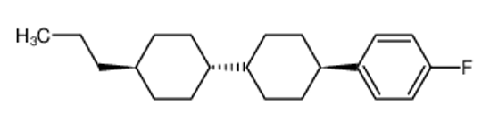 Picture of 1-fluoro-4-[4-(4-propylcyclohexyl)cyclohexyl]benzene