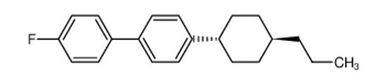 Picture of 1-fluoro-4-[4-(4-propylcyclohexyl)phenyl]benzene