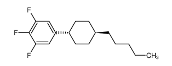 Picture of 1,2,3-trifluoro-5-(4-pentylcyclohexyl)benzene
