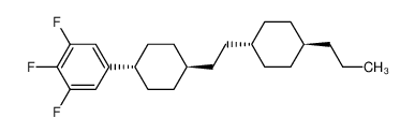 Picture of 1,2,3-trifluoro-5-[4-[2-(4-propylcyclohexyl)ethyl]cyclohexyl]benzene