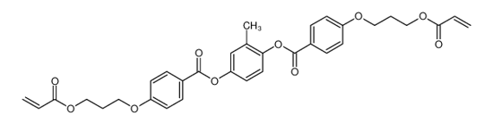 Picture of 2-Methyl-1,4-phenylene bis(4-(3-(acryloyloxy)propoxy)benzoate)