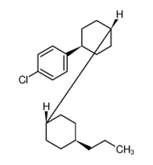 Picture of Benzene, 1-chloro-4-[(trans,trans)-4'-propyl[1,1'-bicyclohexyl]-4-yl]-