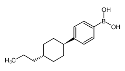 Изображение [4-(Trans-4-N-Propylcyclohexyl)Phenyl]Boronic Acid